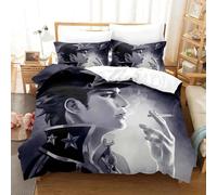 Parure De Lit Imprimee En 3d Avec Housse De Couette Et Dessin Anime Jojo's Bizarre Adventure, Pour Lit Simple, Double, Queen Et King Size