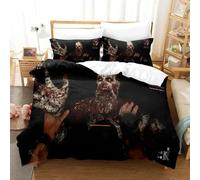 Parure De Lit Imprimee En 3d Avec Housse De Couette Et Taie D'oreiller Motif Dying Light 2 Stay Human