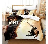 Parure De Lit Imprimee En 3d Avec Housse De Couette Et Taie D'oreiller Motif Dying Light 2 Stay Human