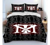 Parure De Lit Imprimee En 3d Avec Housse De Couette Et Taie D'oreiller Motif Scarface Et Tony, Pour Lit King Size Et Queen Size