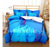 Parure De Lit Imprimee En 3d Avec Housse De Couette Et Taie D'oreiller Pour Lit Double, King Size Et Twin, Motif Matt M. Pokora, Pour Garçons Et Filles