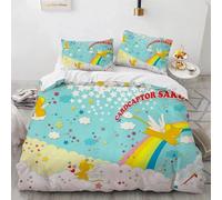 Parure De Lit Imprimee En 3d Cardcaptor Sakura, Housse De Couette, Pour Chambre À Coucher, Simple, Double, King Size, Textile De Maison, 2/3 Pieces