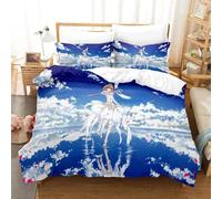 Parure De Lit Imprimee En 3d Cardcaptor Sakura, Housse De Couette, Pour Chambre À Coucher, Simple, Double, King Size, Textile De Maison, 2/3 Pieces