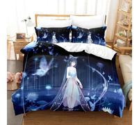Parure De Lit Imprimee En 3d Cardcaptor Sakura, Housse De Couette, Pour Chambre À Coucher, Simple, Double, King Size, Textile De Maison, 2/3 Pieces