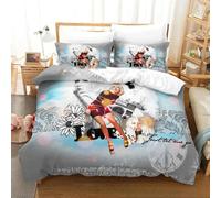 Parure De Lit Imprimee En 3d Lady Gaga Pour Garçons Et Filles, Housse De Couette Et Taie D'oreiller, Pour Lit Double, Queen Size Et King Size