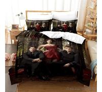 Parure De Lit Imprimee En 3d The Vampire Diaries, Housse De Couette Paul Wesley, Ensemble De Literie Exquis, Plusieurs Tailles, Decoration De Chambre