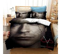 Parure De Lit Imprimee En 3d The Vampire Diaries, Housse De Couette Paul Wesley, Ensemble De Literie Exquis, Plusieurs Tailles, Decoration De Chambre