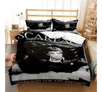 Parure De Lit Imprimee En 3d Tony Montana Scarfaces Pour Lit Double, Twin, King Size, Housse De Couette, Taie D'oreiller, Pour Garcon S Et Filles