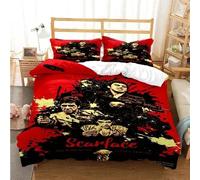 Parure De Lit Imprimee En 3d Tony Montana Scarfaces Pour Lit Double, Twin, King Size, Housse De Couette, Taie D'oreiller, Pour Garcon S Et Filles