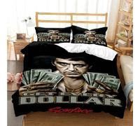 Parure De Lit Imprimee En 3d Tony Montana Scarfaces Pour Lit Double, Twin, King Size, Housse De Couette, Taie D'oreiller, Pour Garcon S Et Filles