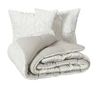 Atmosphera – Parure de lit imprimée Nalh 240x220 Beige