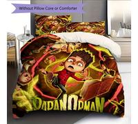 Parure De Lit Imprimee Paranorman, Housse De Couette Et Taie D'oreiller, Decoration D'intérieur, Decoration De Noël, Housse De Couette Pour Chambre À Coucher, 1 Couette En Duvet +