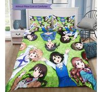 Parure De Lit Imprimee True Tears, Housse De Couette Et Taies D'oreiller, Decoration De Noël Pour La Maison, Couvre-Lit De Chambre, (1 * Housse De Couette + 2 * Taies D'oreiller, S