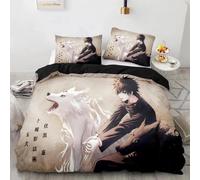 Parure De Lit Jujutsu Kaisen, Célèbre Dessin Anime, Housse De Couette Et Taie D'oreiller Pour Garcon Et Fille, Cadeau Idéal, Pour La Maison, Pour La Chambre À Coucher, Grand Format,