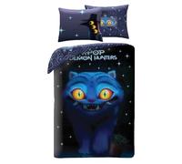 Parure de lit K-POP Demon Hunters Derpy - Housse de couette 140 x 200 cm avec taie d'oreiller 70 x 90 cm - Microfibre - Multicolore