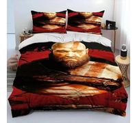 Parure De Lit Kratos Avec Housse De Couette Et Taie D'oreiller, Motif God Of War, Pour Garcon S Et Filles, Taille Double, Queen Et King Size