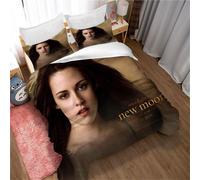 Parure De Lit Kristen Stewart En Polycoton Teint Uni Avec Taies D'oreiller Assorties, Facile D'entretien Et Lavable En Machine.