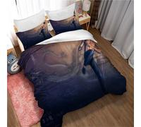 Parure De Lit Kung Fu Bruce Lee - Housse De Couette Unie En Polycoton Avec Taies D'oreiller Assorties - Entretien Facile Et Lavable En Machine