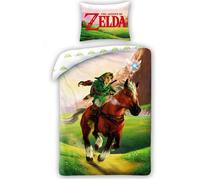 Parure de lit - La Légende de Zelda - Epona - 140x200 cm - 70x90 cm - 100% Coton