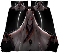 Parure De Lit Lalks Kpoybiay Ck - Parure De Lit Anime Ninja Avec 1 Couette + 2 Taies D'oreiller, Microfibre Ultra Douce, Facile D'entretien, Décoration De Chambre Parfaite