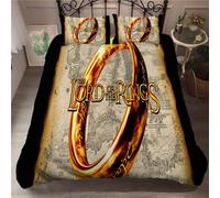 Parure De Lit Le Seigneur Des Anneaux, Housse De Couette Et Taies D'oreiller 50 X 75 Cm, 2/3 Pieces, Literie Tendance Pour La Maison