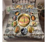 Parure De Lit Le Seigneur Des Anneaux, Housse De Couette Et Taies D'oreiller 50 X 75 Cm, 2/3 Pieces, Literie Tendance Pour La Maison