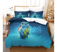 Parure De Lit Lilo Et Stitch Housse De Couette Pour Enfant