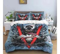 Parure De Lit Marvel Hero Venom Imprimee En 3d, Housse De Couette Et Taie D'oreiller, 2/3 Pieces, Pour Lit Simple, Double, Queen Size Et King Size