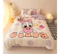 Parure De Lit Mickey Avec Housse De Couette Et Taie D'oreiller, King Size, Pour Enfants, Garcon S Et Filles, Decoration De Chambre
