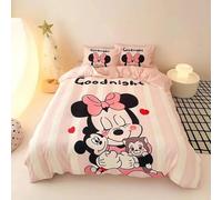 Parure De Lit Mickey Avec Housse De Couette Et Taie D'oreiller, King Size, Pour Enfants, Garcon S Et Filles, Decoration De Chambre