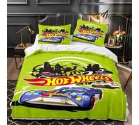 Parure De Lit Mignonne Avec Motif Hot Wheels, Ensemble De Literie Exquis, Housse De Couette, Ensemble De Literie, Cadeau D'anniversaire De Luxe