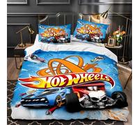 Parure De Lit Mignonne Avec Motif Hot Wheels, Ensemble De Literie Exquis, Housse De Couette, Ensemble De Literie, Cadeau D'anniversaire De Luxe