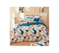 Parure de lit Modulo cobalt - Tradilinge 240x220