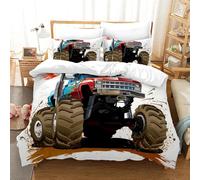 Parure De Lit Monster Jam Pour Lit Simple, Double, Double, Queen Et King Size. Parure De Lit Monster Jam F1 Pour Chambre D'adolescent, Housse De Couette, Anime