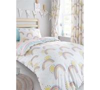 Parure de lit multicolore 200x138 cm coton - argofield multicolore