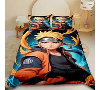 Parure De Lit Naruto Pour Enfants, Housse De Couette Uchiha Sasuke Uzumaki, Parure De Lit King Size, Queen Size, Pour Filles, Adolescents Et Garçons, Decoration De Chambre