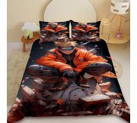 Parure De Lit Naruto Uchiha Sasuke Uzumaki, Housse De Couette, Ensemble De Literie Pour Filles Et Adolescentes, Decoration De Chambre