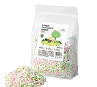 Parure de lit naturelle pour hamster | Faible copeaux de bois doux à la poussière, contrôle des odeurs, fournitures en papier pour perroquet Guinée pour une vie