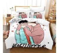 Parure De Lit Nick Charlie Maple Leaves Heartstopper Avec Housse De Couette Et Taie D'oreiller Pour Chambre D'adolescent