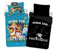 Parure de lit - Paw Patrol - Lightning in the Dark - 100% coton - 2 pièces - 40x60cm, 100x135cm