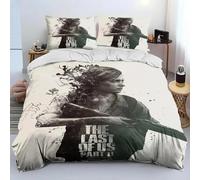 Parure De Lit Pedro, Housse De Couette Et Taie D'oreiller, Motif Jeu D'horreur The Last Of Us