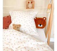 Parure de lit percale coton bio arc-en-ciel 140X200 63X63