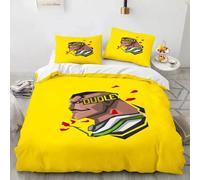 Parure De Lit Personnalisable Avec Housse De Couette Et Taie D'oreiller, Motif Jeu De Catch Wwe Eaw, Impression 3d