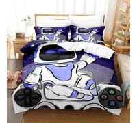 Parure De Lit Personnalisable Fall Guys, Housse De Couette Et Taie D'oreiller, Motif Ultimate Knockout, Pour Chambre D'enfant Ou De Garcon