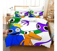 Parure De Lit Personnalisable Fall Guys, Housse De Couette Et Taie D'oreiller, Motif Ultimate Knockout, Pour Chambre D'enfant Ou De Garcon