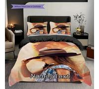 Parure De Lit Personnalisée Avec Nom Imprime The Walking Dead, Housse De Couette De Dessin Anime Pour La Maison, La Chambre À Coucher, Decoration De Lit, Literie, Cadeau D'hallowee