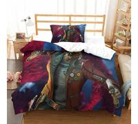 Parure De Lit Pi¿¿Ces Pour Guardians Of The Galaxy Marvel Animation Impression D Housse De Couette En Microfibre Hypoallergique Avec Fermeture ¿¿Clair