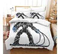 Parure De Lit Pi¿¿Ces Pour Transformers Autobot Robot Movie Impression D Housse De Couette En Microfibre Hypoallergique Avec Fermeture ¿¿Clair D