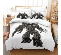 Parure De Lit Pi¿¿Ces Pour Transformers Decepticons Impression D Housse De Couette En Microfibre Hypoallergique Avec Fermeture ¿¿Clair King£¿Xcm£©