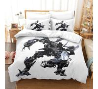 Parure De Lit Pi¿¿Ces Pour Transformers Decepticons Impression D Housse De Couette En Microfibre Hypoallergique Avec Fermeture ¿¿Clair King£¿Xcm£©